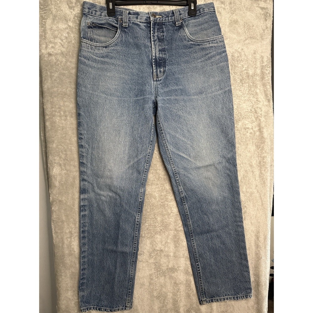 Bram's Paris TOM Jeans Mens 38x32 Blue Denim Straight Leg Vintage